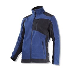 JACHETA POLAR CU INTARITURA / BLEUMARIN - 2XL foto