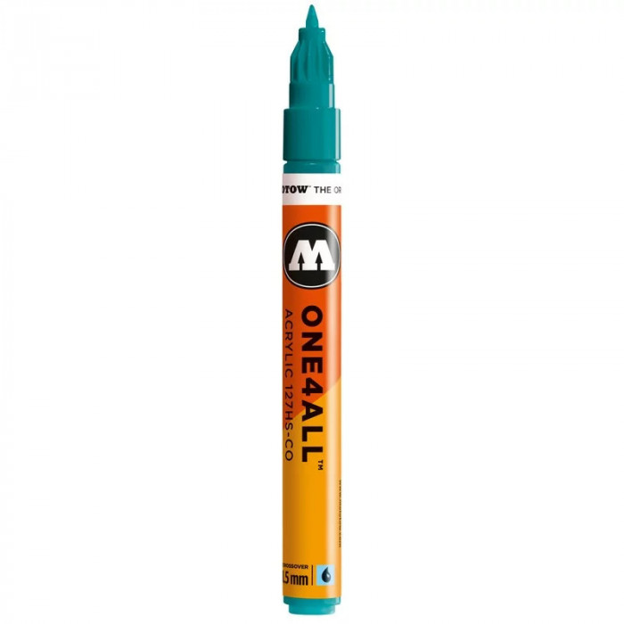 Marker acrilic Molotow ONE4ALL 127HS-CO 15 mm lagoon blue