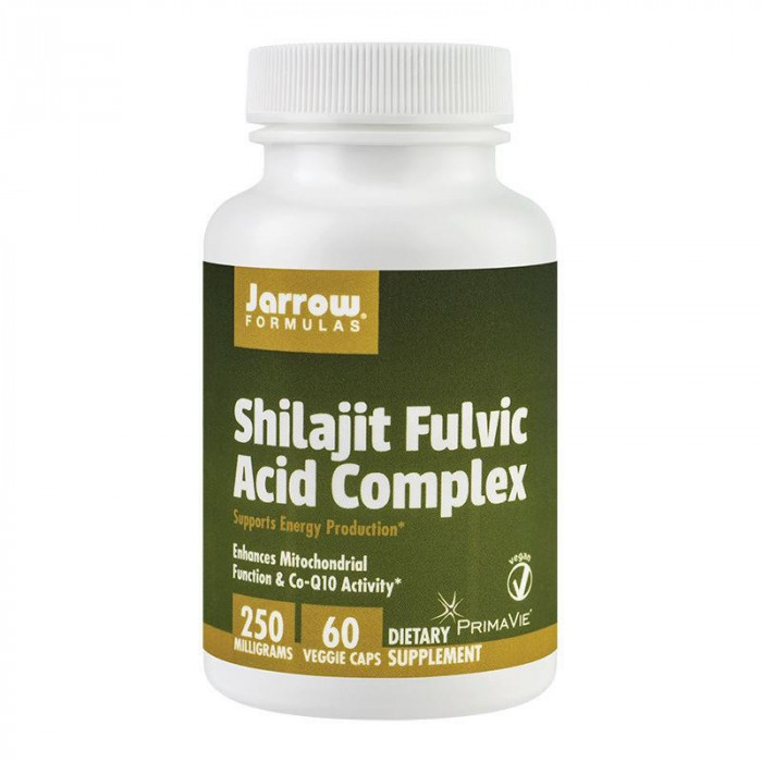 Shilajit Fluvic Acid Complex 250mg 60cps Jarrow Formulas Secom