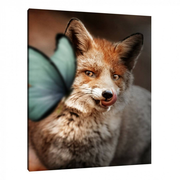 Tablou Canvas, Tablofy, Foxy, Printat Digital, 70 &times; 100 cm