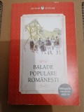 LECTURI SCOLARE - BALADE POPULARE ROMANESTI