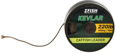 Leadcore Zfish Kevlar Braid, Brown, 100kg, 11m foto