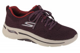 Pantofi pentru adidași Skechers Go Walk Arch Fit Unify 124403-BURG maro, 41
