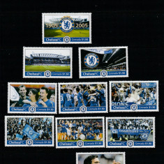 Grenada 2005-Sport,Fotbal,Anglia Chelsea,aniversare 100 ani,MNH,Mi.5687-5696