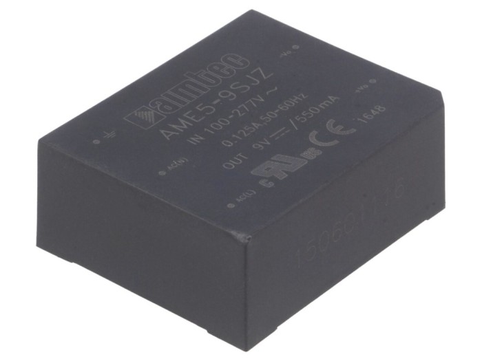 Convertor AC/DC 5W 9V, 85-305VAC