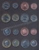 GIBRALTAR SET COMPLET MONEDE 1+2+5+10+20+50 Pence 1+2 Pound 2018 CALPE HOUSE UNC, Europa