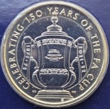 2 pounds 2022 Marea Britanie, 150th anniversary of the FA Cup, Bunc, Coincard, km#2172, Europa