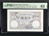 500 lei 1919 PMG63 UNC bancnota gradata