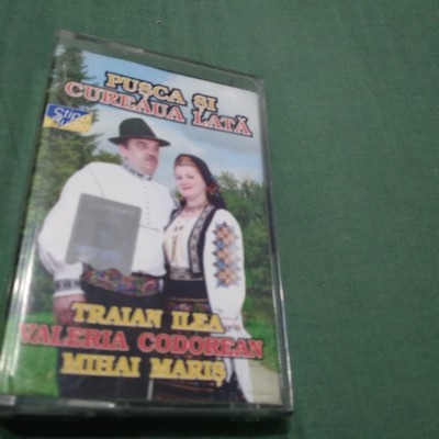 CASETA AUDIO PUSCA SI CUREAUA LATA /ORIGINALA foto
