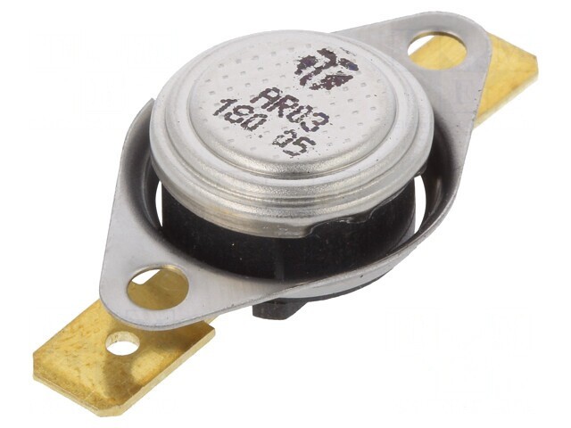 Termostat SPST-NC 180&deg;C 16A 250VAC