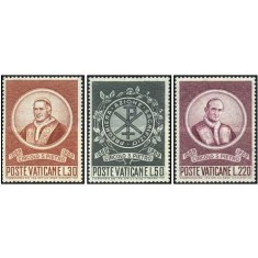 Vatican 1969 - Circolo San Pietro, serie neuzata