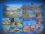 HOPCT LOT 3978 - 4 CARTI POSTALE-ASPECTE DIN... -JUD- VALCEA-CIRCULATE, Circulata, Printata
