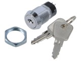 Comutator cu Cheie HIGHLY ELECTRIC DPST 2 Pini 90&deg; S286A-1 Cod 2801
