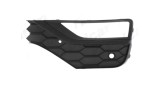 Grila bara protectie, spoiler Volkswagen Amarok, 20, montare fata, stanga, Cu gaura pentru camera; gaura senzor parcare; cu gaura lampa de ceata,