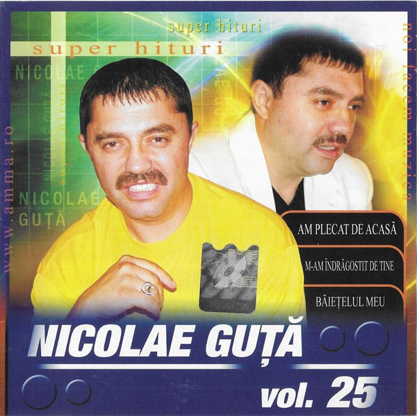 CD Nicolae Guță &lrm;&ndash; Super Hituri Vol. 25, original