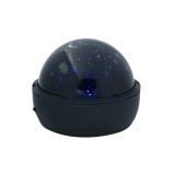 Proiector led camera copii, model luna si stele, rotativ, plastic, 17x17x19 cm