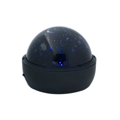 Proiector led camera copii, model luna si stele, rotativ, plastic, 17x17x19 cm foto