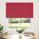 VidaXL Jaluzea cu role opace Roșu 130x150 cm Lățime material 126,6 cm