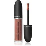 MAC Cosmetics Powder Kiss Liquid Lipcolour ruj lichid mat culoare Habit 5 ml