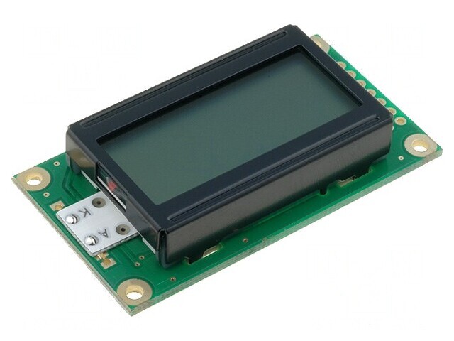Afișaj LCD Alfanumeric 8x2 STN Gri