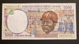 5000 Franci 2002 Africa Centrala VF