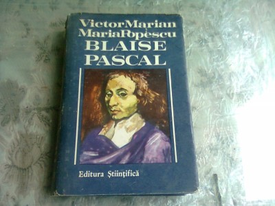 BLAISE PASCAL - VICTOR MARIAN foto