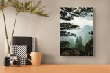 Tablou Canvas Peisaj Montan Multicolor &ndash; Artă pentru Interioare, 26 x 39 cm, CMCLASS