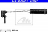 Senzor de avertizare,uzura placute de frana MERCEDES E-CLASS (W213) (2016 - 2016) ATE 24.8190-0067.2