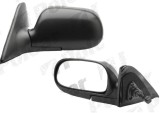 Oglinda exterioara Toyota Corolla (E10) Hatchback/Combi 06.1991-08.2008 Partea Stanga Crom Convex, manuala Fara Incalzire, carcasa neagra cu primer,