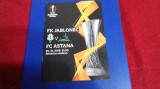 Program FK Jablonec - FC Astana