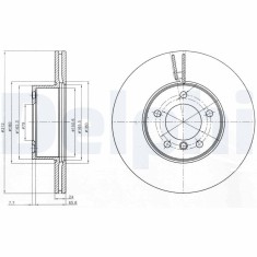 DELPHI BG4172C Disc frana