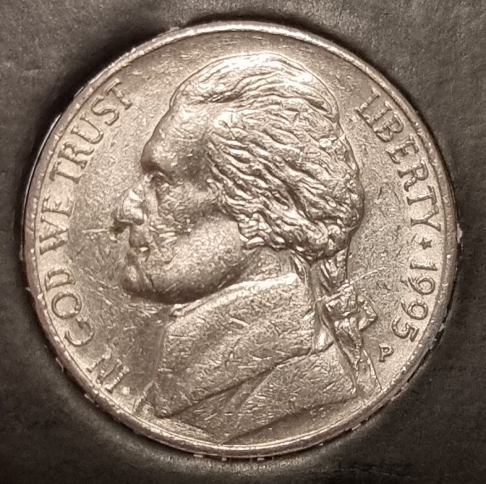 5 centi USA - SUA - 1995 P