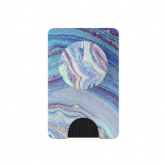 Portofel pentru telefon PopSockets PopWallet Lilac Agate