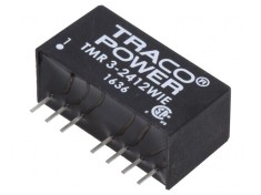 Convertor DC/DC 3W 9-36V la 12V 250mA SIP8