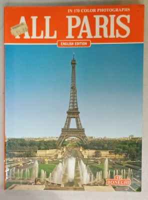 ALL PARIS IN 170 COLOR PHOTOGRAPHS , 1990 foto