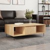 VidaXL Masă de cafea, stejar sonoma, 104x60x35 cm, lemn compozit 827087