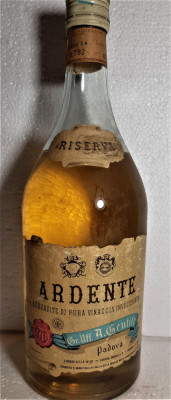 RARE brandy riserva ardente, VINACCIA INVECCHIATA, l. 1 GR 40 ANI 1950 foto