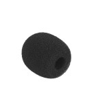 Burete microfon mic 25mm negru Azusa MIK1576A
