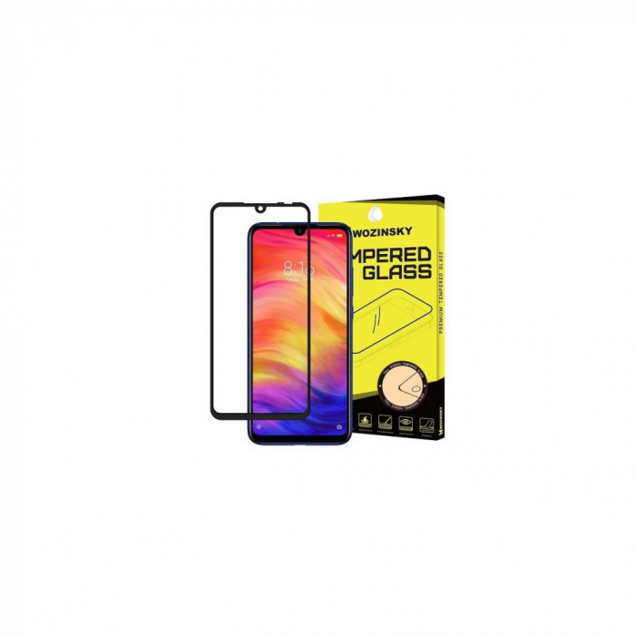 Folie Sticla Xiaomi Redmi 7 - Wozinsky 5D Full Glue Neagru