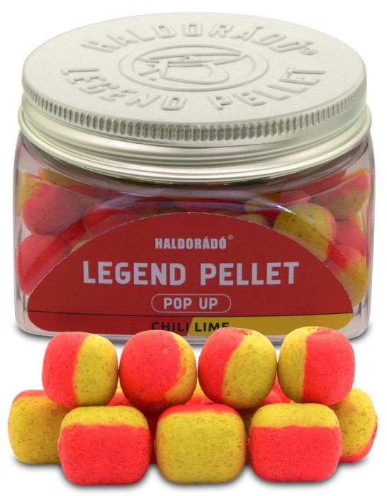 Haldorado - Legend Pellet Pop Up 12, 16mm 50g - Chilli + Lime