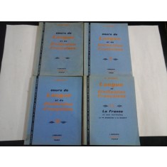 LANGUE ET CIVILISATION FRANCAISES -G. MAUGER - 4 volume