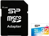 Cumpara ieftin Card de memorie Silicon Power microSDHC, 32 GB, Elite/UHS, UHS-1 + Adaptor (Multicolor)