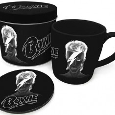 Set cadou cana si coaster - David Bowie - X-Ray