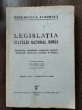 Legislatia Statului National Roman Vol. XXI 1-31 Mai 1942 - Ion I. Nedelescu