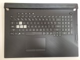 Carcasa superioara cu tastatura palmrest Laptop Gaming, Asus, ROG Strix G G731GT, G731GU-1C, 90NR01T3-R37UI1, 13N1-9BA0911, 13NR01Q3AP0311, iluminata