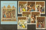 Eq. Guinea 1973 Painting, Religion, set + perf. sheet, MNH N.042