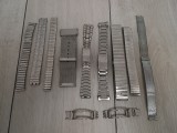 Vand lot 10 curele de ceas, metalice, stare foarte buna !!! Festina, Swatch, etc