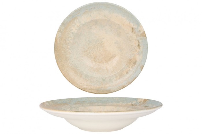 Bonna Farfurie cu paste - Luz - Por&Aring;&pound;elan - 27 cm (450cc) - set de 2