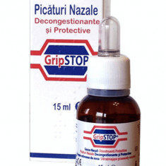 GripStop picaturi nazale, 15 ml, Plantamed