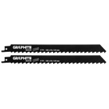 Panza pentru fierastrau sabie HCS 225 mm, 3TPI, pentru lemn, set 2 buc
